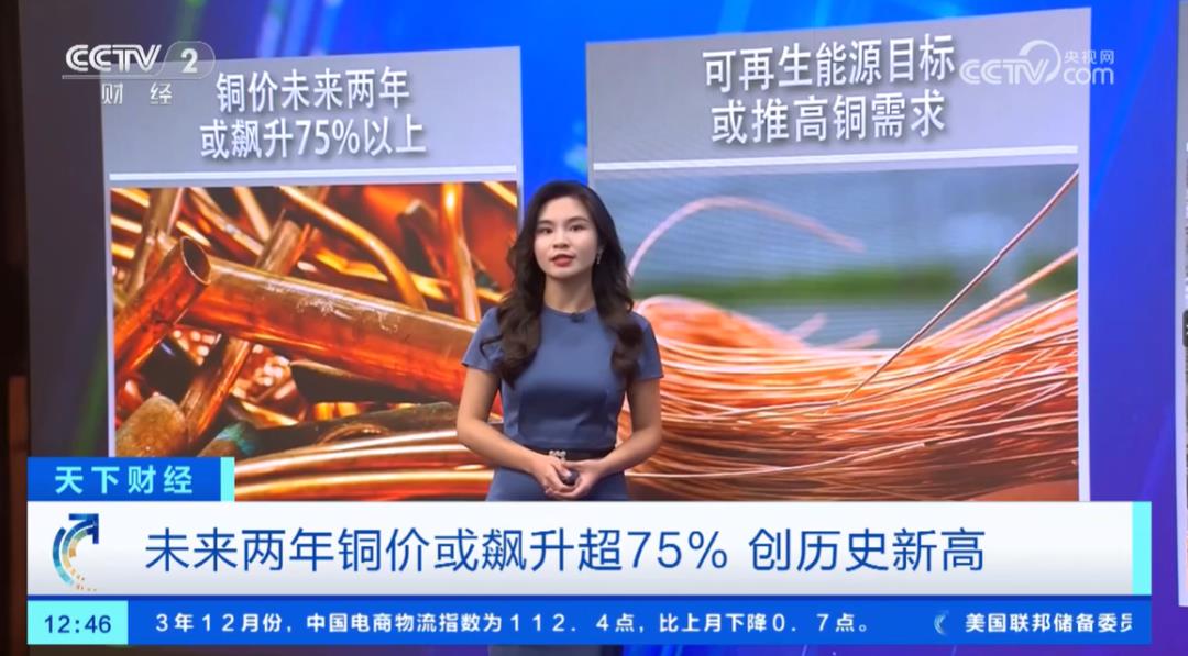 专家预测：未来两年铜价或飙升超75%，创历史新高！